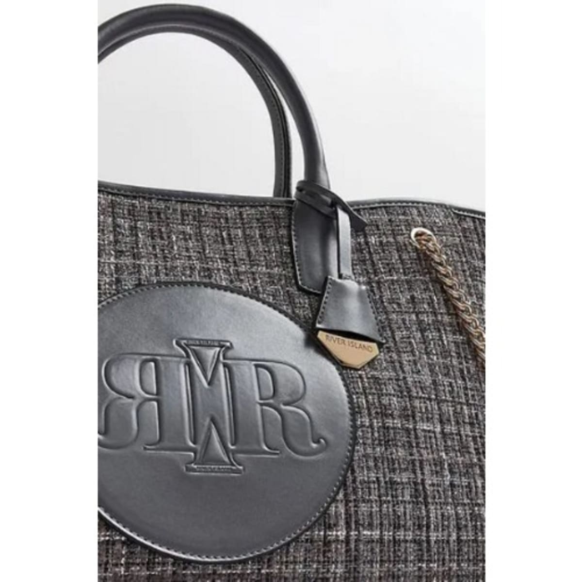 River Island Grey Boucl Dual Shopper Bag Konga Online Shopping