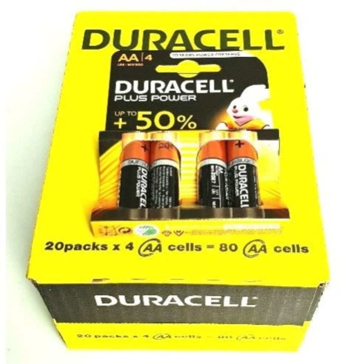 Duracell Plus Power AA Multipurpose Battery 1.5 Volts - Jarir