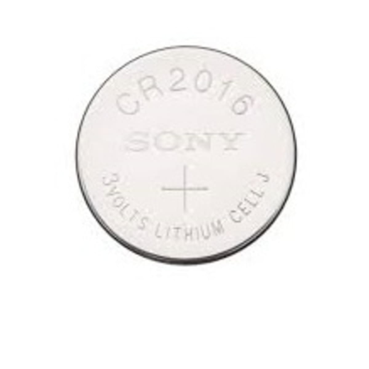 Sony Lithium 3V Batteries Size CR2016 (Pack of 5) 