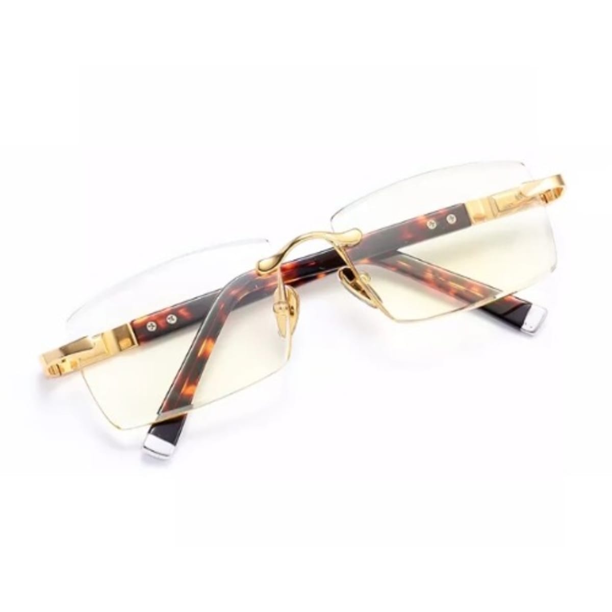 Naturally rimless mens eyeglass frames clearance