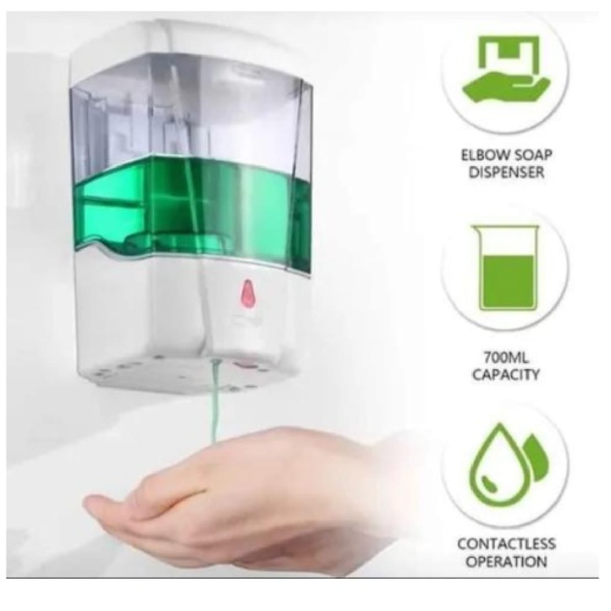 Battery powered hand soap dispenser discount