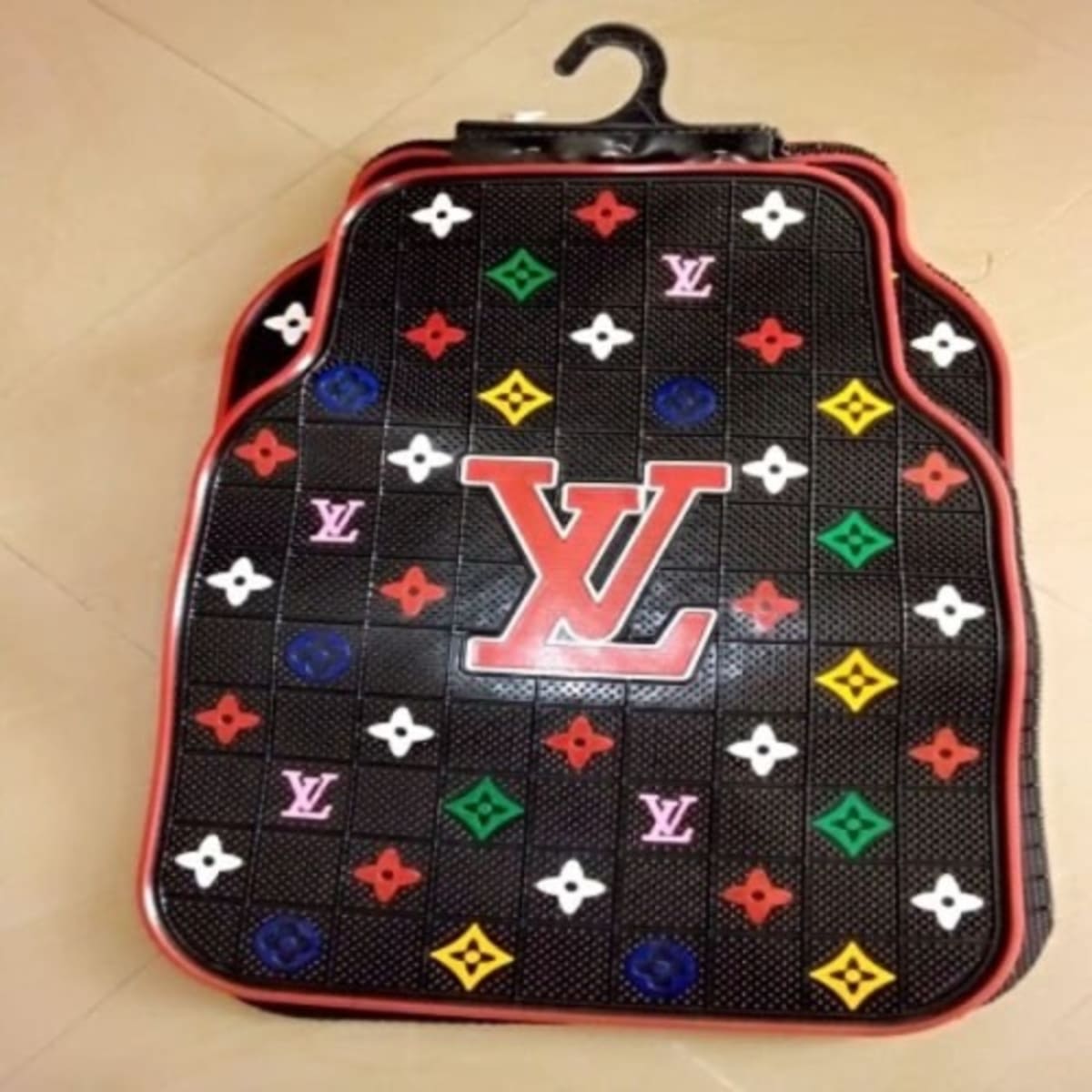Lv car mats top