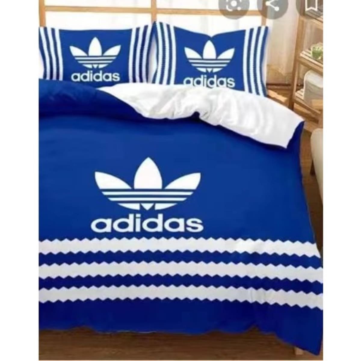 Adidas Inspired Duvet With Bedsheet And 4 Pillowcases Konga