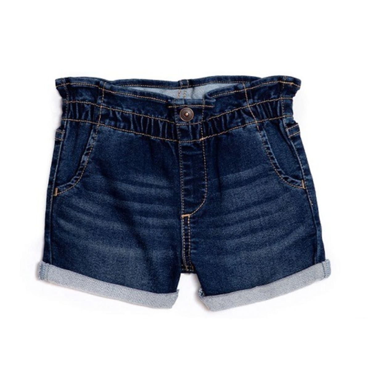 Dark blue jeans shorts top