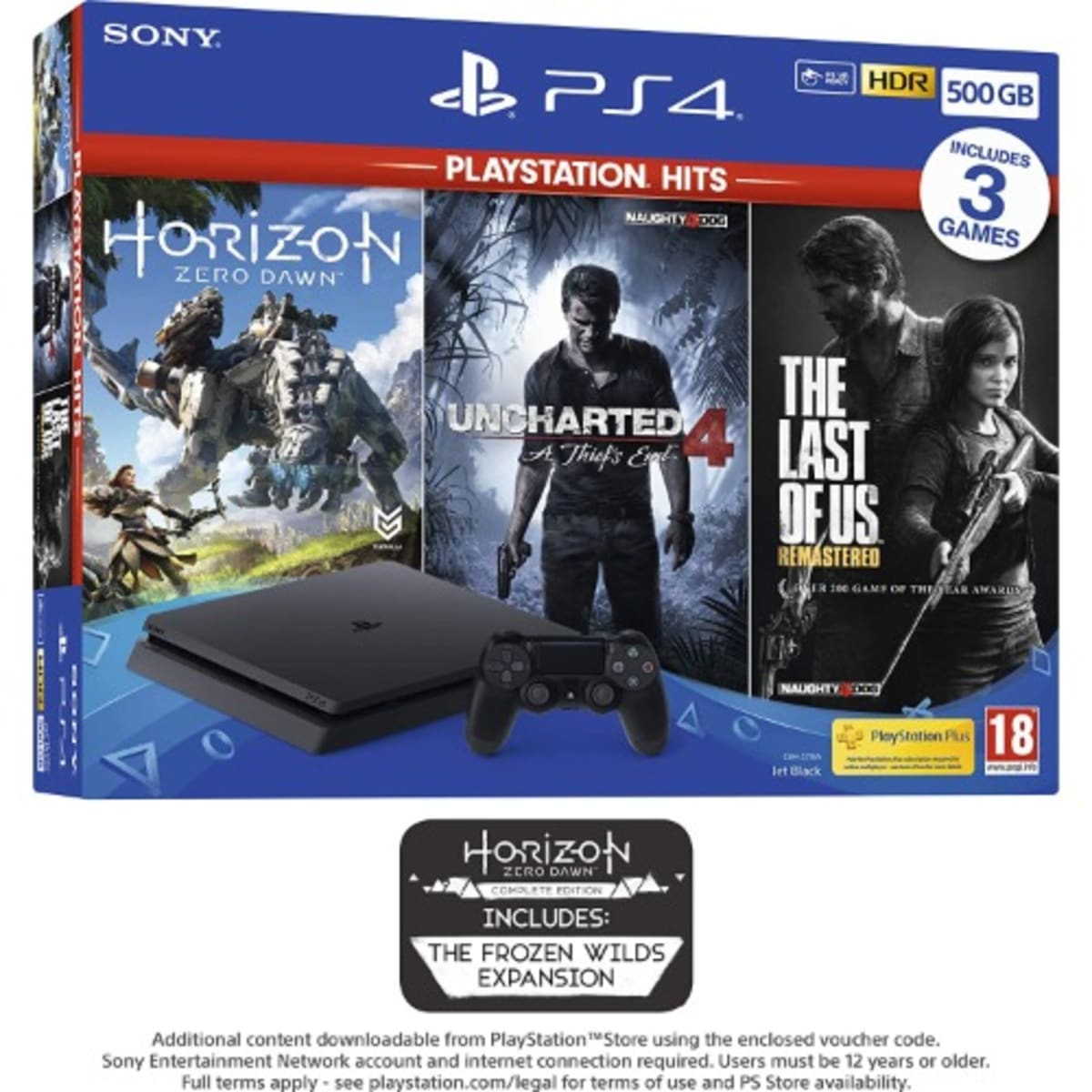 Sony Ps4 - 500gb Slim With Extra - Black Konga Online Shopping