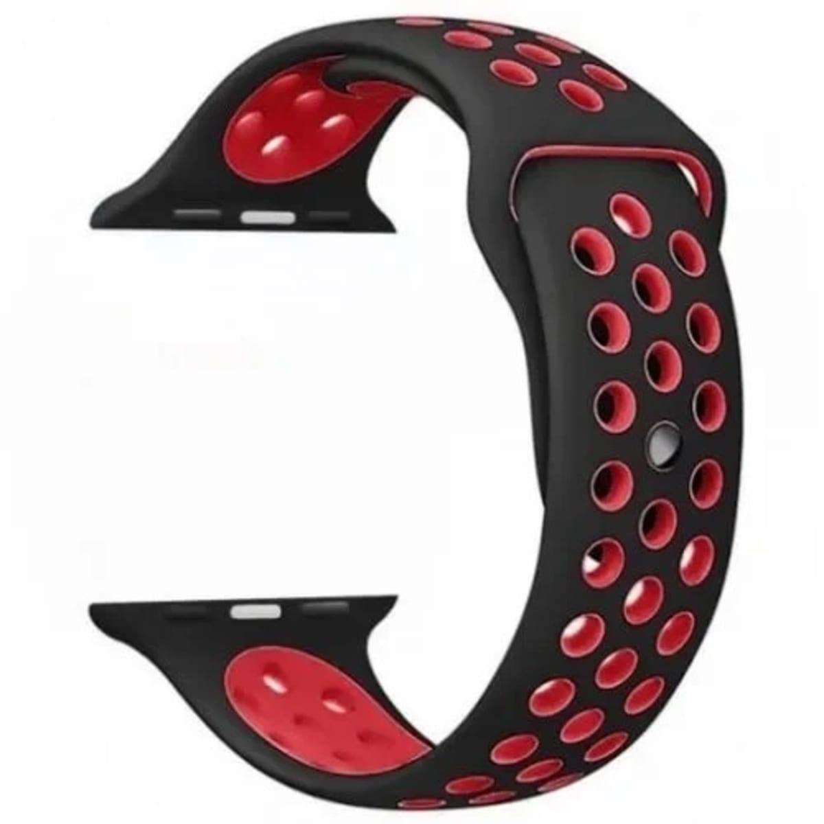 Red and black apple cheap watch band