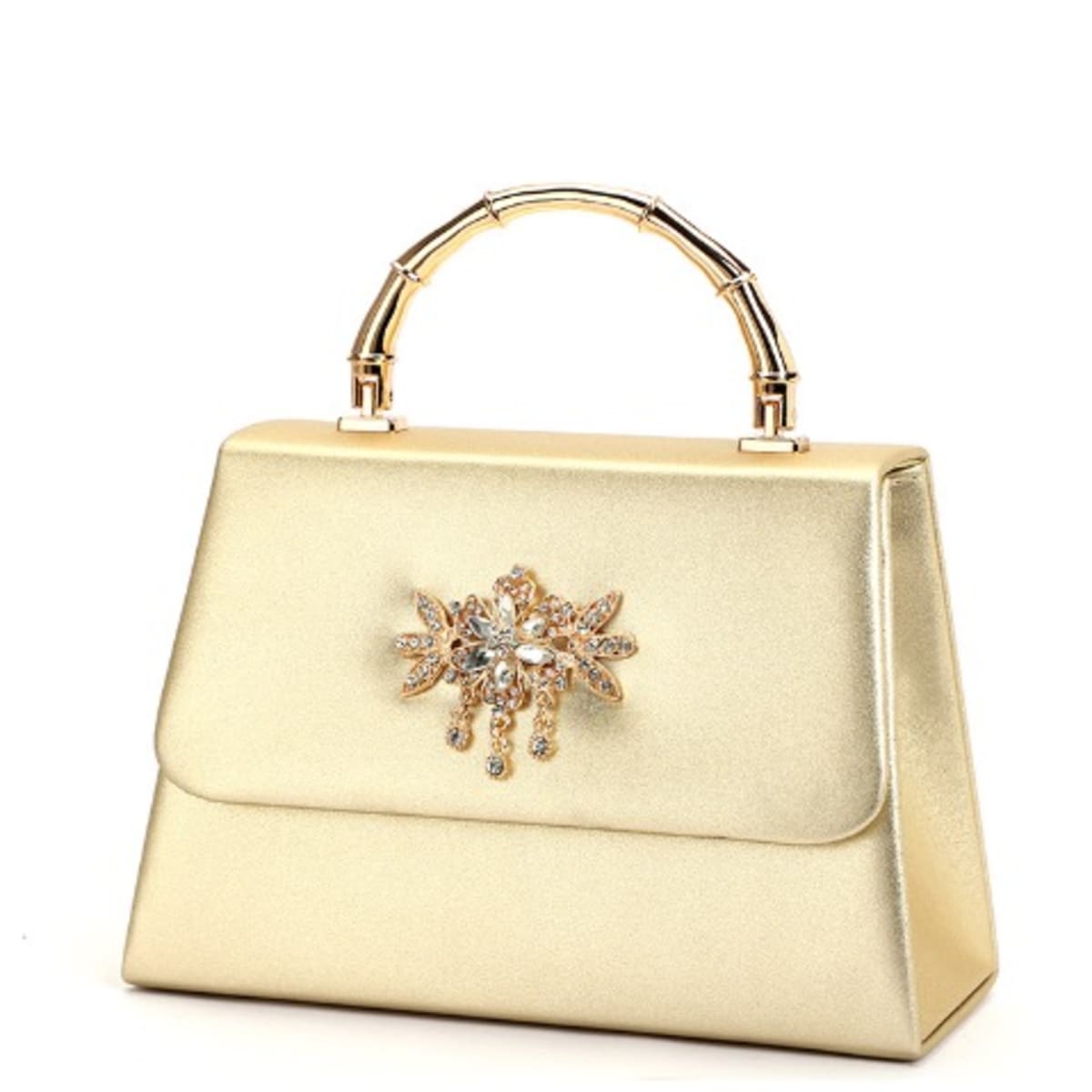 Gold purse top