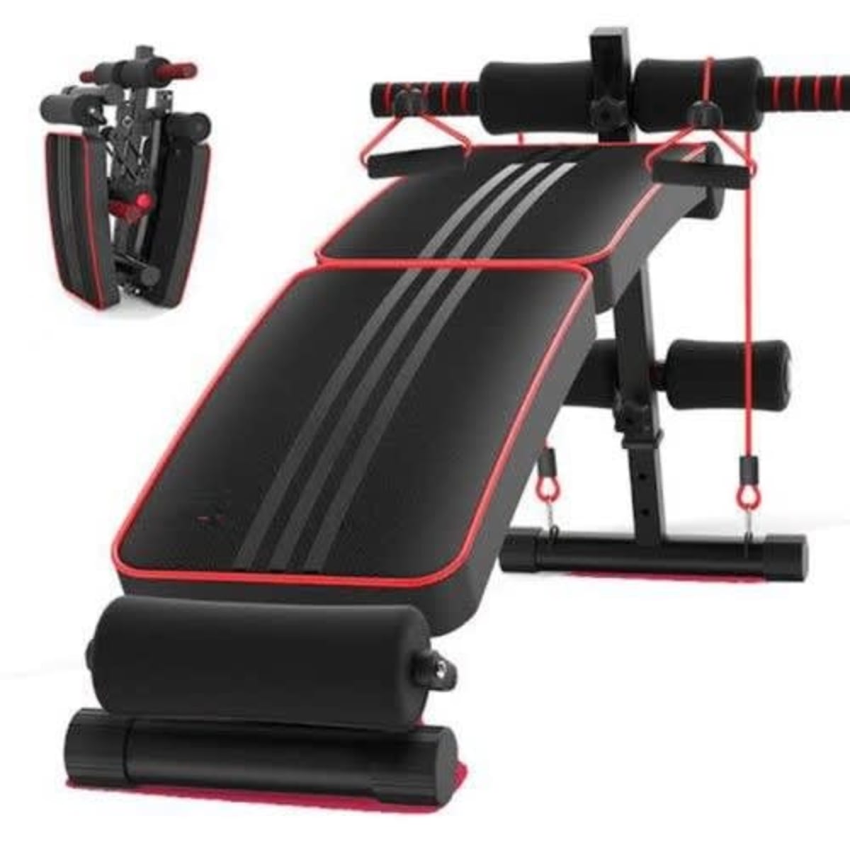 Sit up top bench foldable