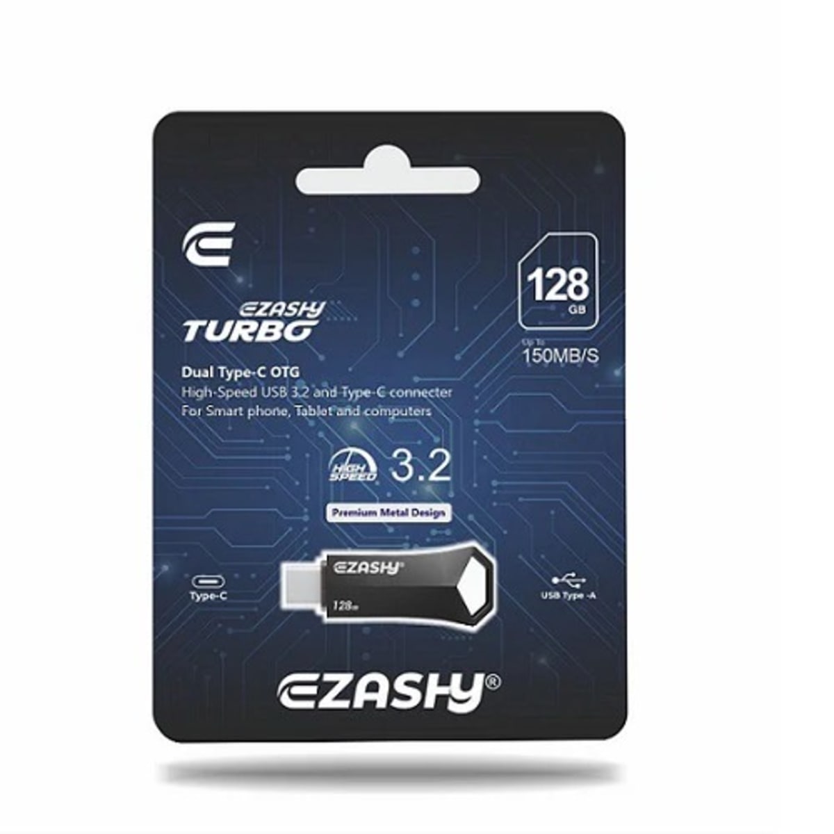 Ezashy Turbo Dual Type-c Otg - 128gb - 150mb/s