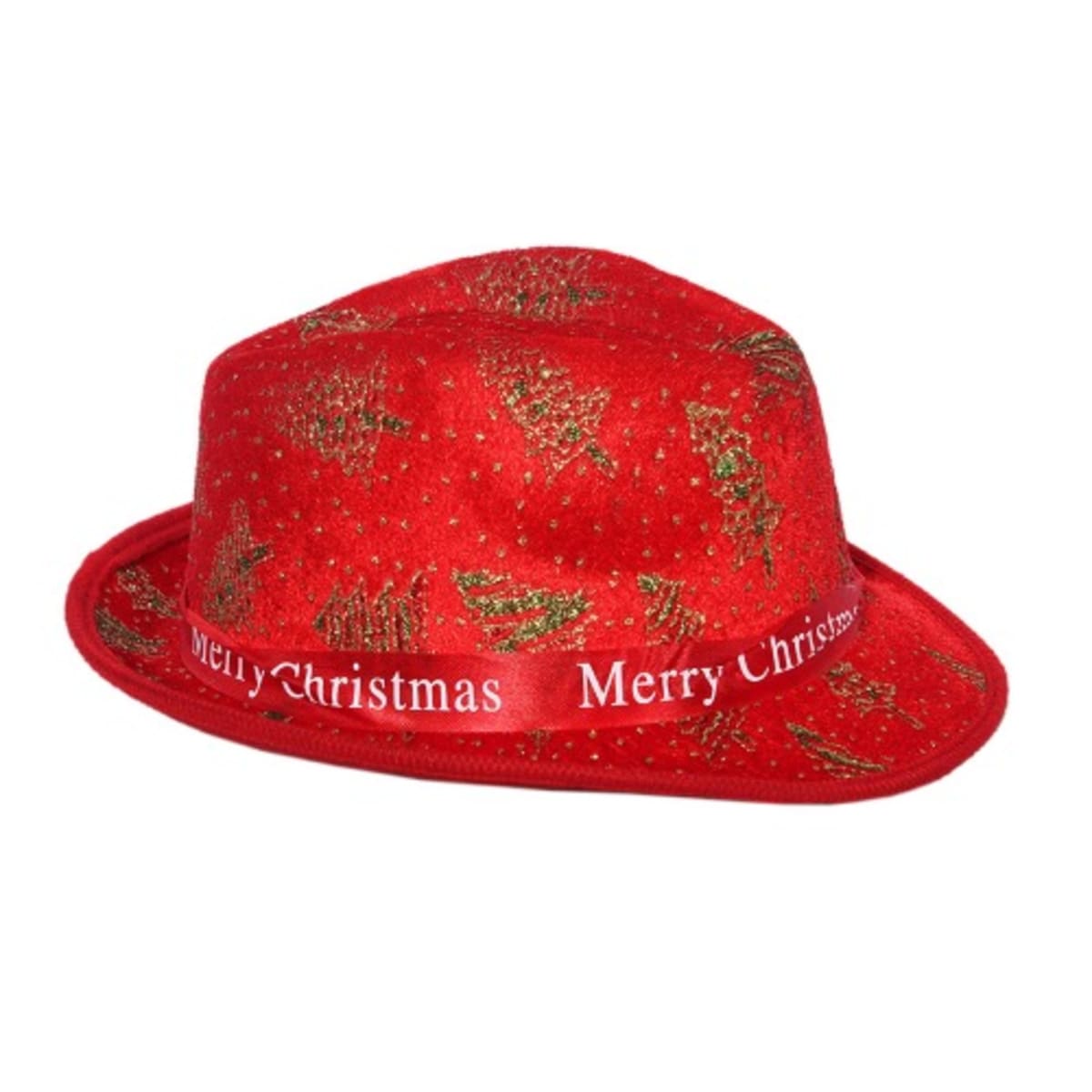 Christmas Fedora Hat For Children Red Gold Konga Online Shopping