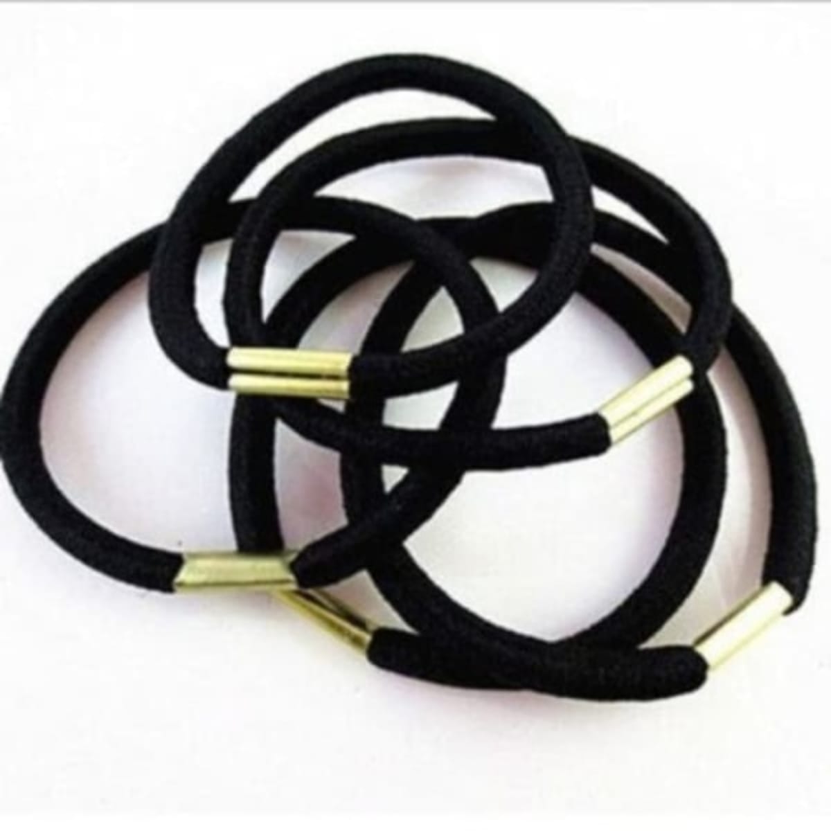 Daily Uses Cloth Polka Dot Elastic Hair Bands Women Girl, For Personal,  Size: Free Size