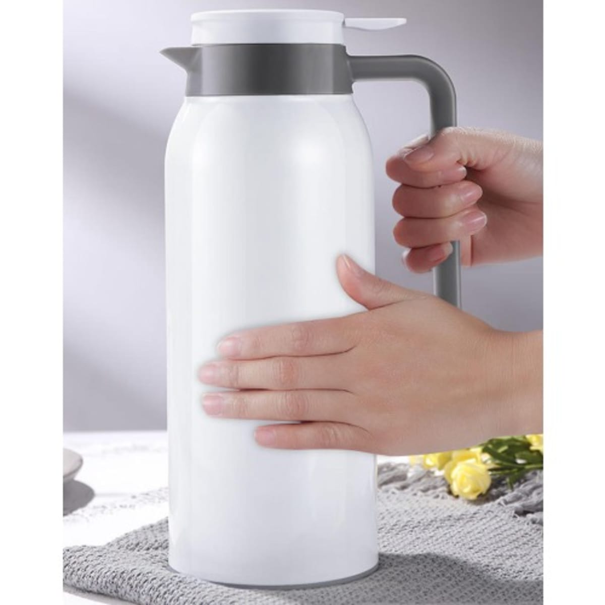 Stainless Steel Vacuum Flask Thermal Jug Portable Hot Water