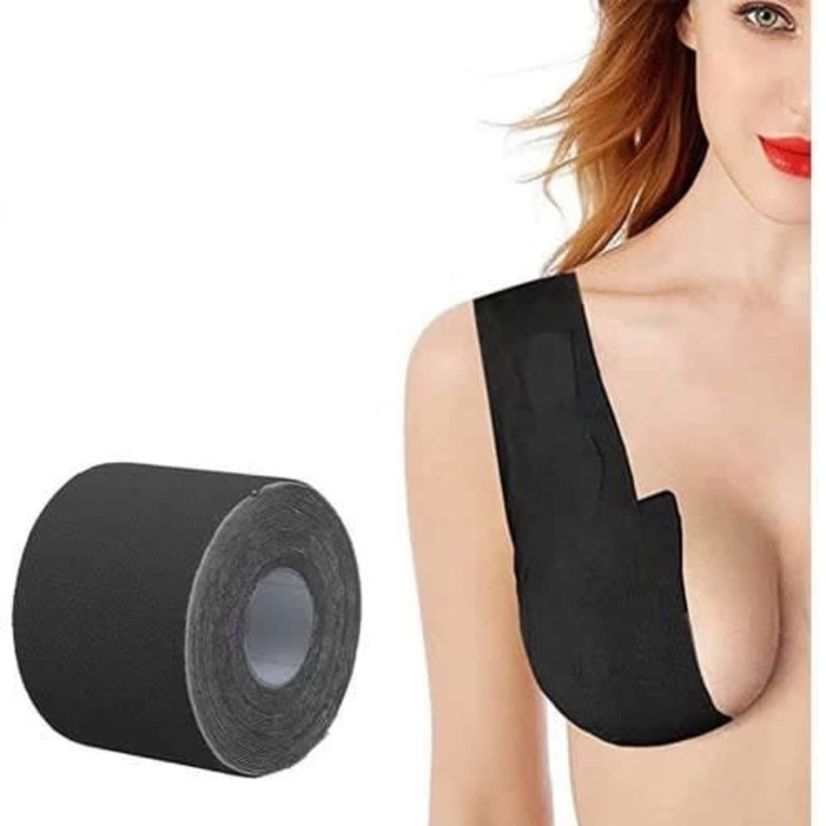 Breast Lift Push Boob Tape - Black