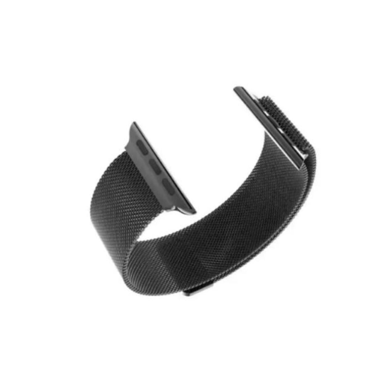 Milanese loop 38mm black deals