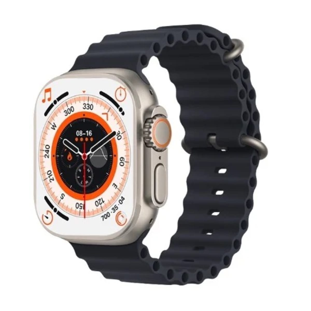 Tw8 Ultra Series 8 Smartwatches For iPhone Androids Black