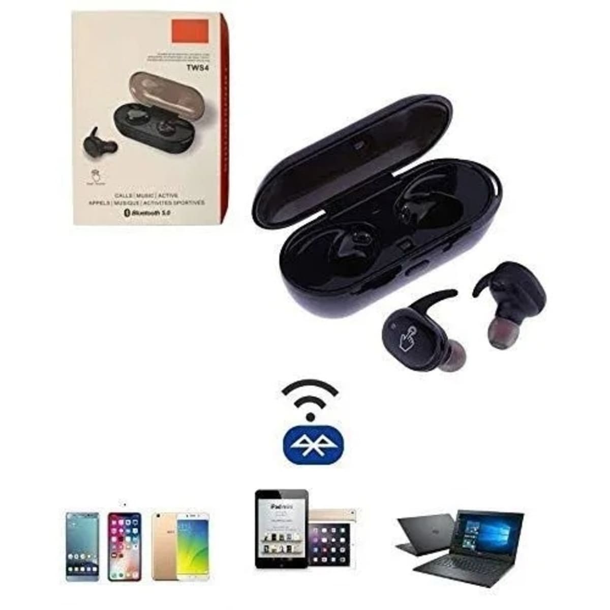 Tws4 wireless earbuds best sale