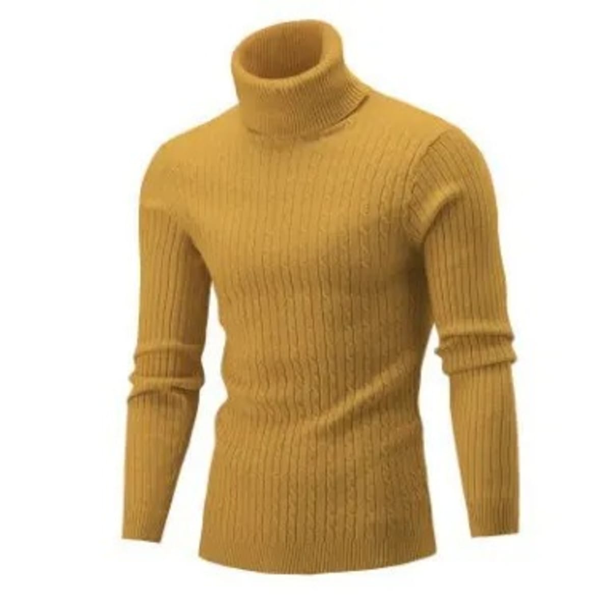 Gold 2025 mens turtleneck