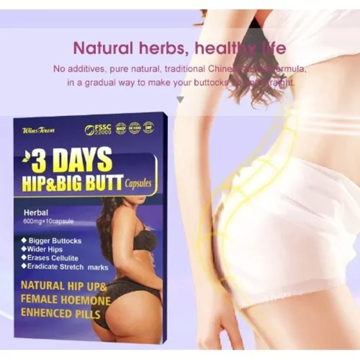 VOLUP Big Booty Kit  Supplements to Grow Your Booty