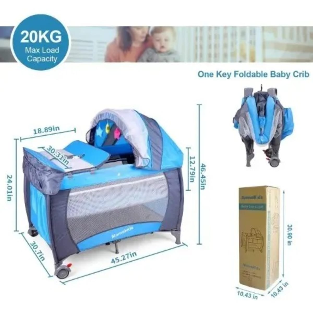 Foldable Baby Crib Konga Online Shopping
