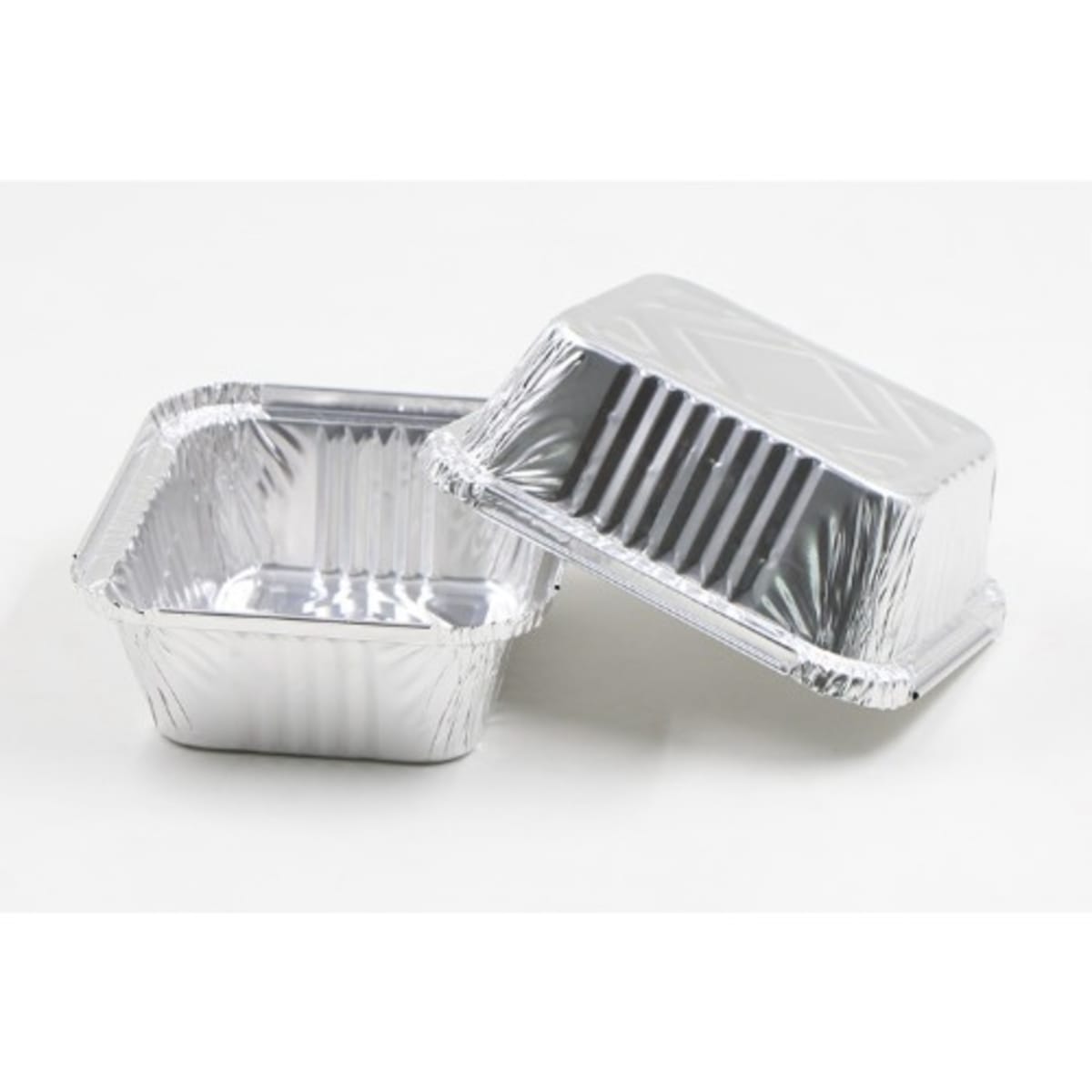 Silver Aluminium Aluminum Square Cake Mold Set