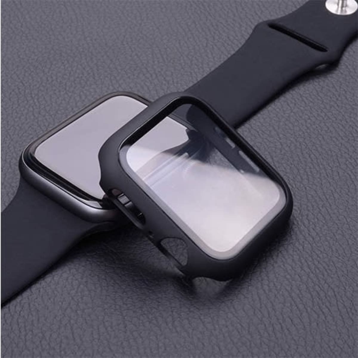 Case With Built in Tempered Glass Screen Protector 44mm For
