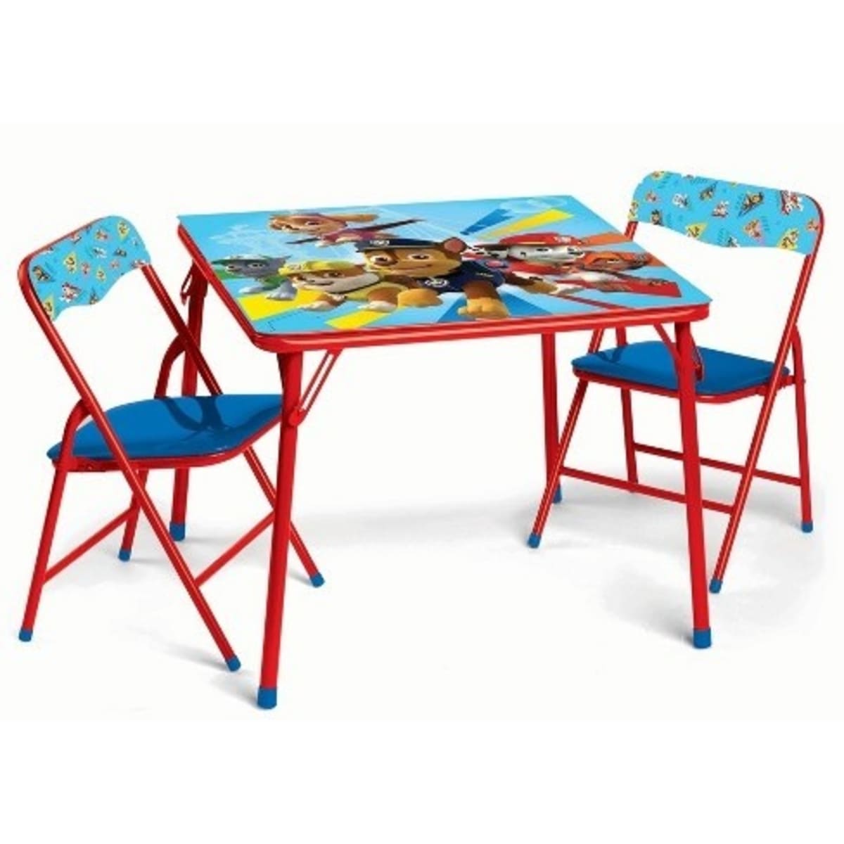 Paw patrol table best sale chairs