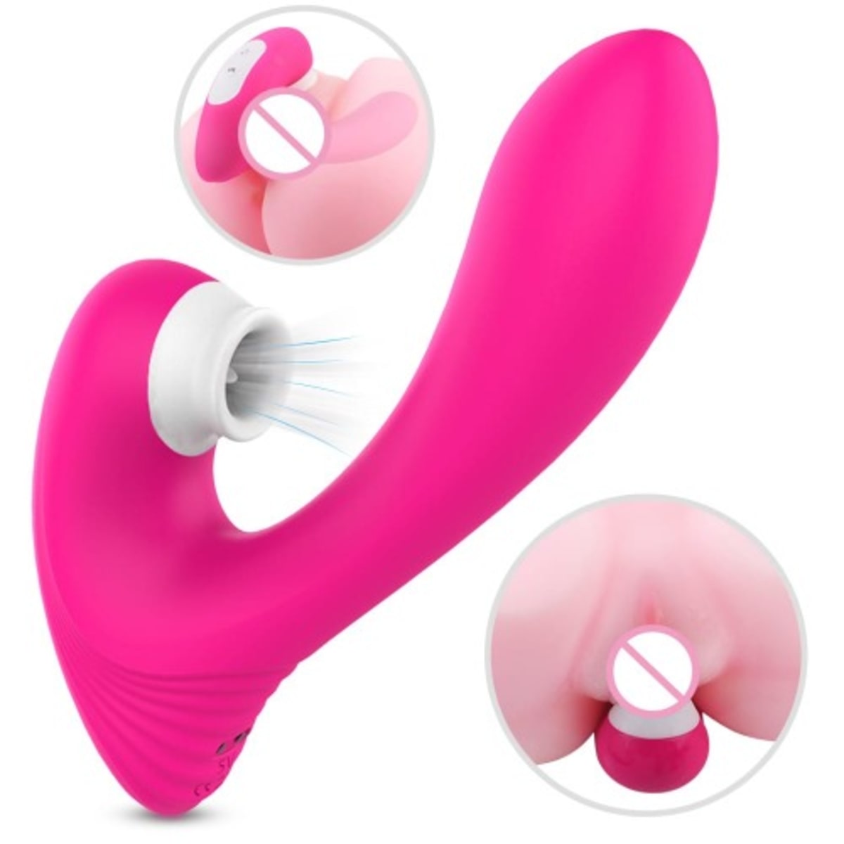 Rechargeable Licking And Sucking Vibrator Sex Toy For Clitoral Orgasm- Dawn  S-hande | Konga Online Shopping