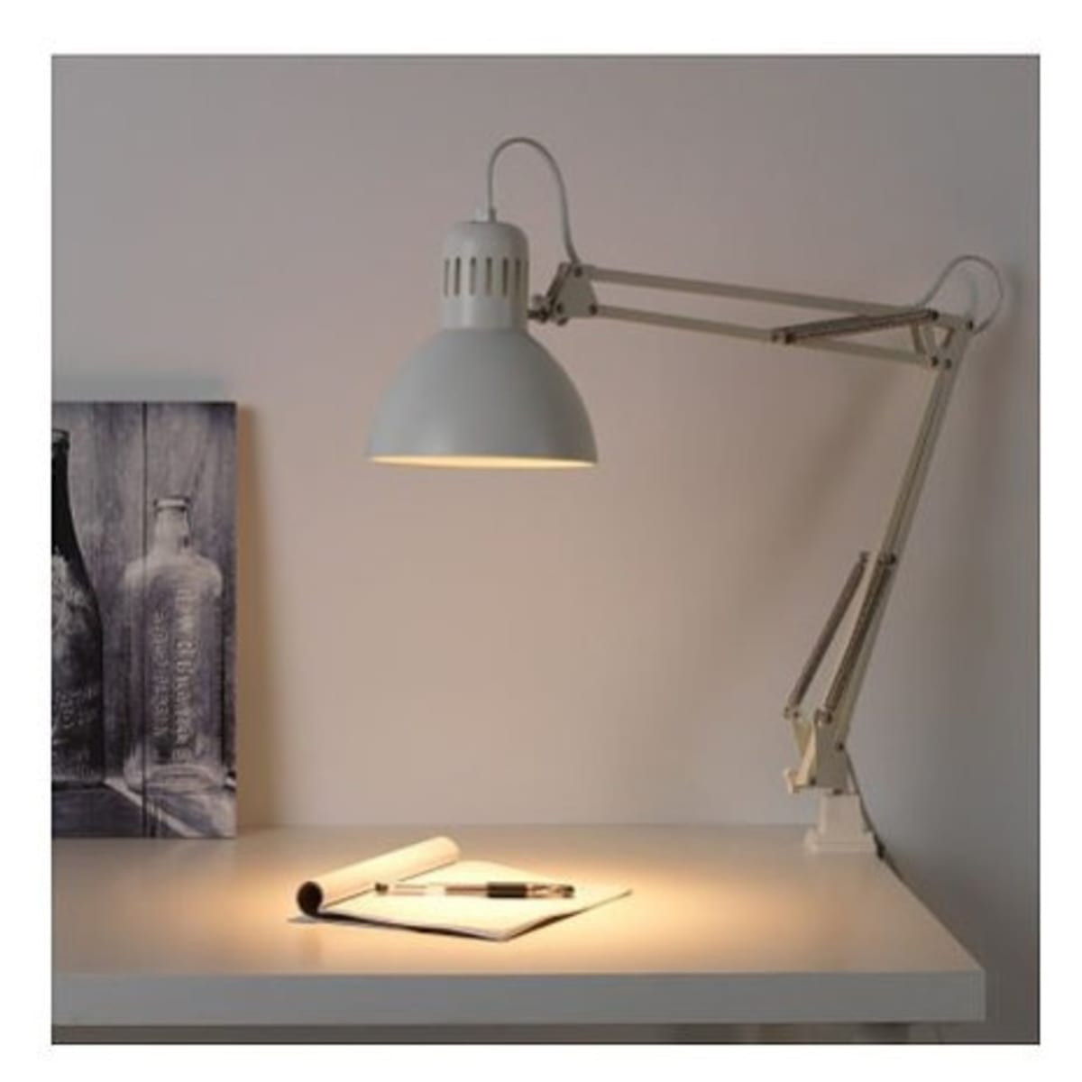 TERTIAL work lamp, beige - IKEA
