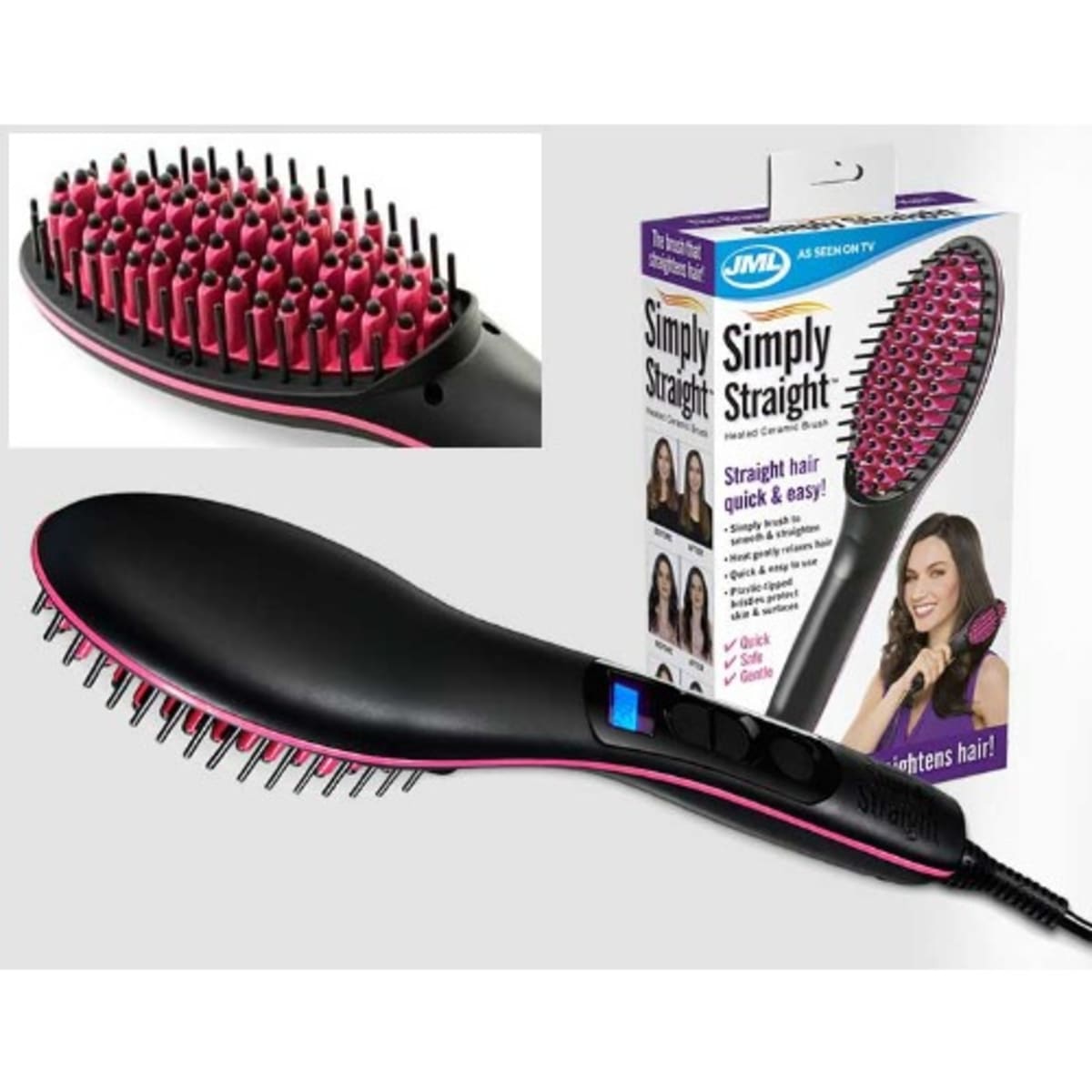Simply straight ceramic on sale brush
