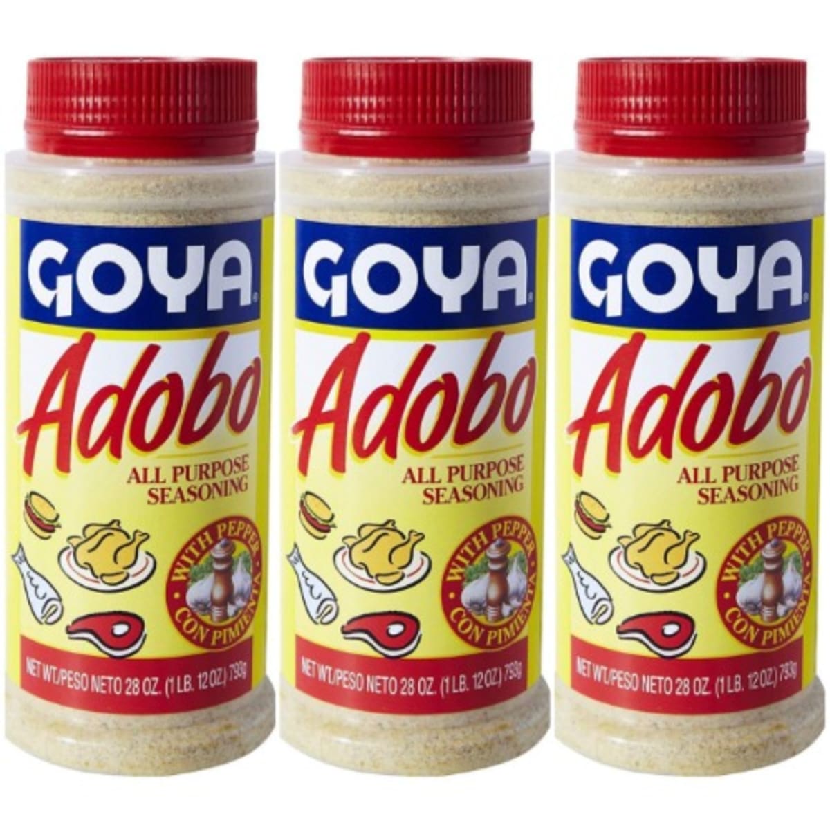 Goya Adobo All Purpose Seasoning 793g X3 Konga Online Shopping