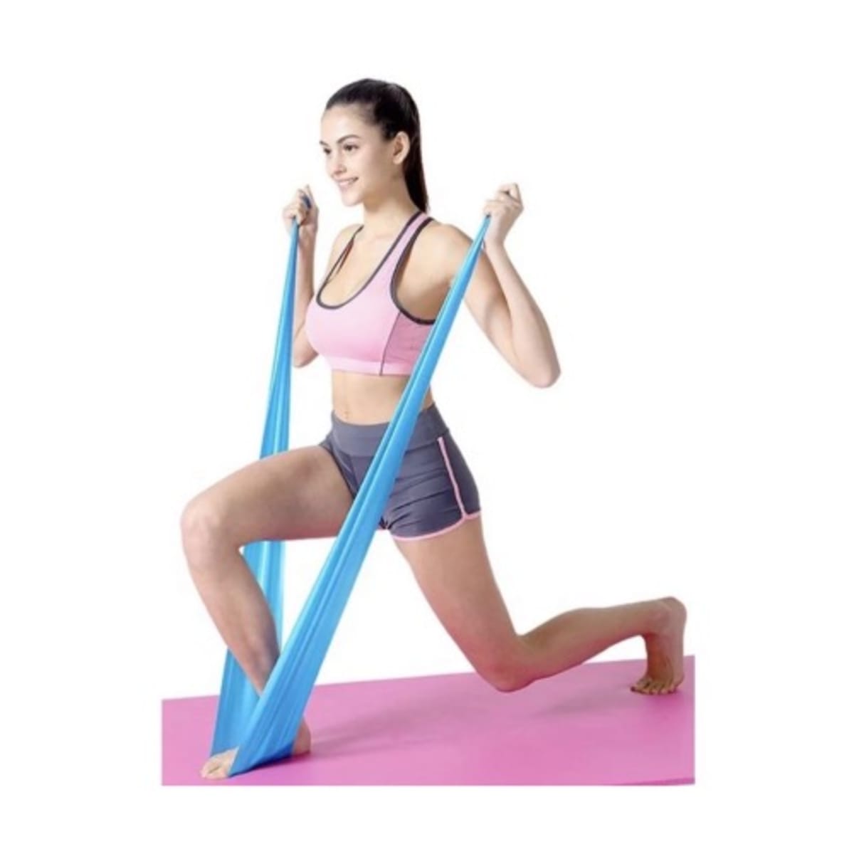 Exercise Band For Physical Therapy - Resistance Yoga Strength Stretching  Band