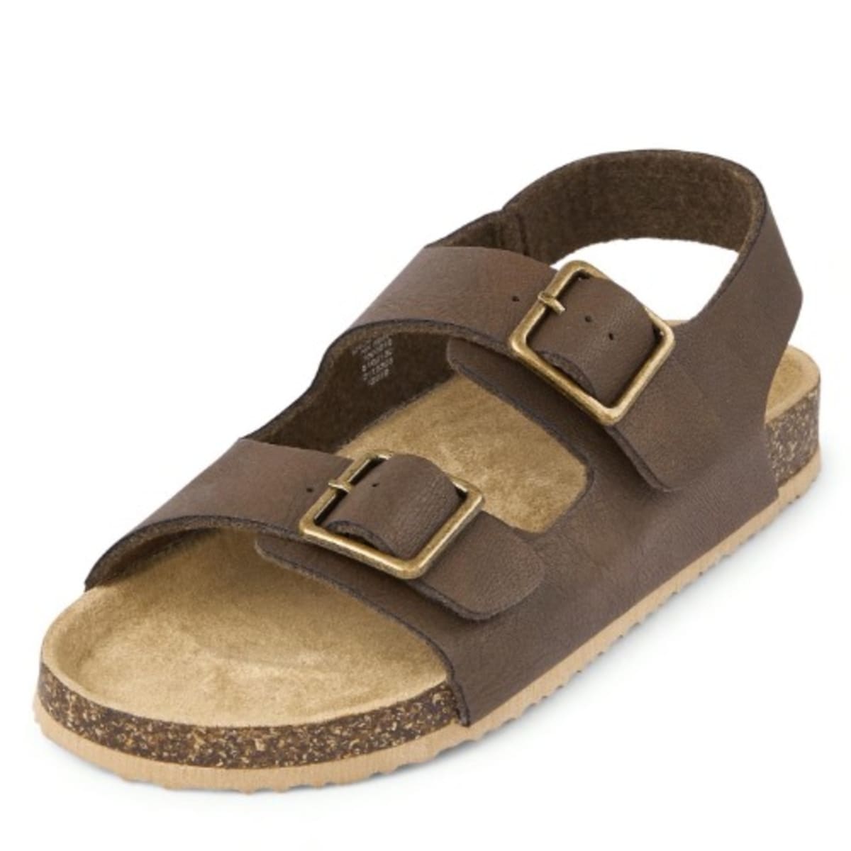 Place Double Strap Sandals Brown Konga Online Shopping