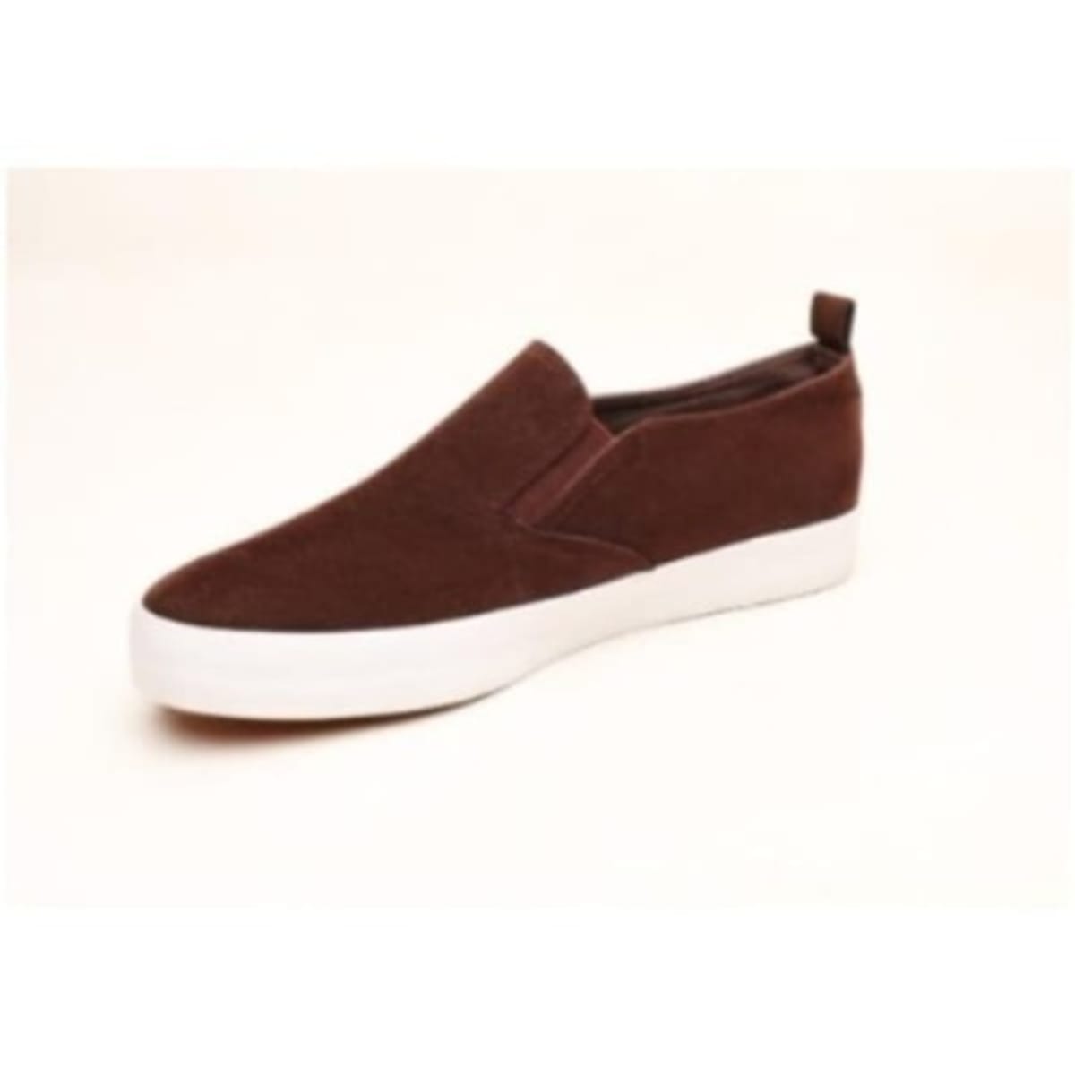 Men s Casual Sneakers Coffee Brown With White Sole Konga Online