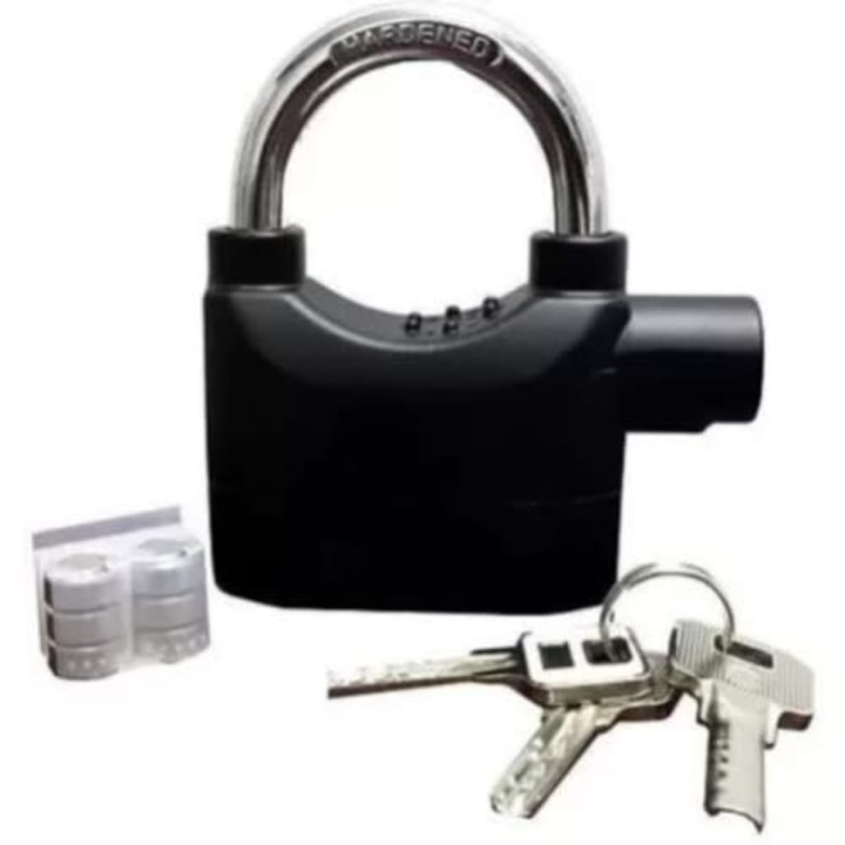 Alarm padlock best sale