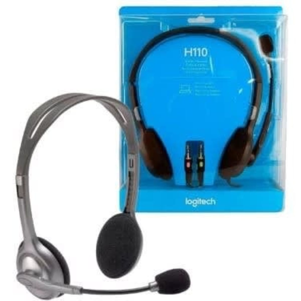 Logitech dual jack headset sales