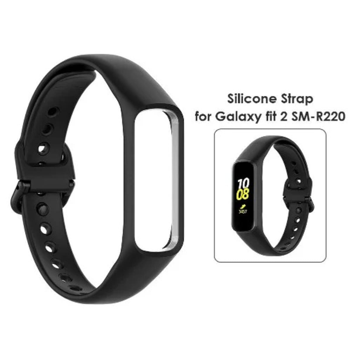 Replacement Silicone Strap For Samsung Galaxy Fit 2. Konga