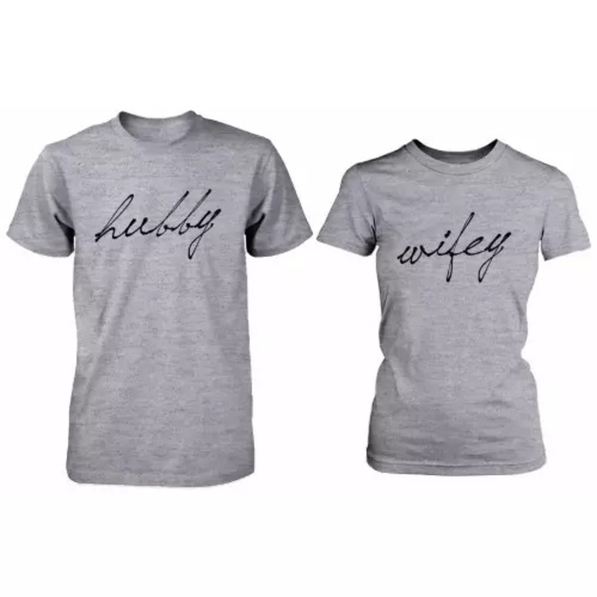 Hubby and wifey shirts online new arrivals