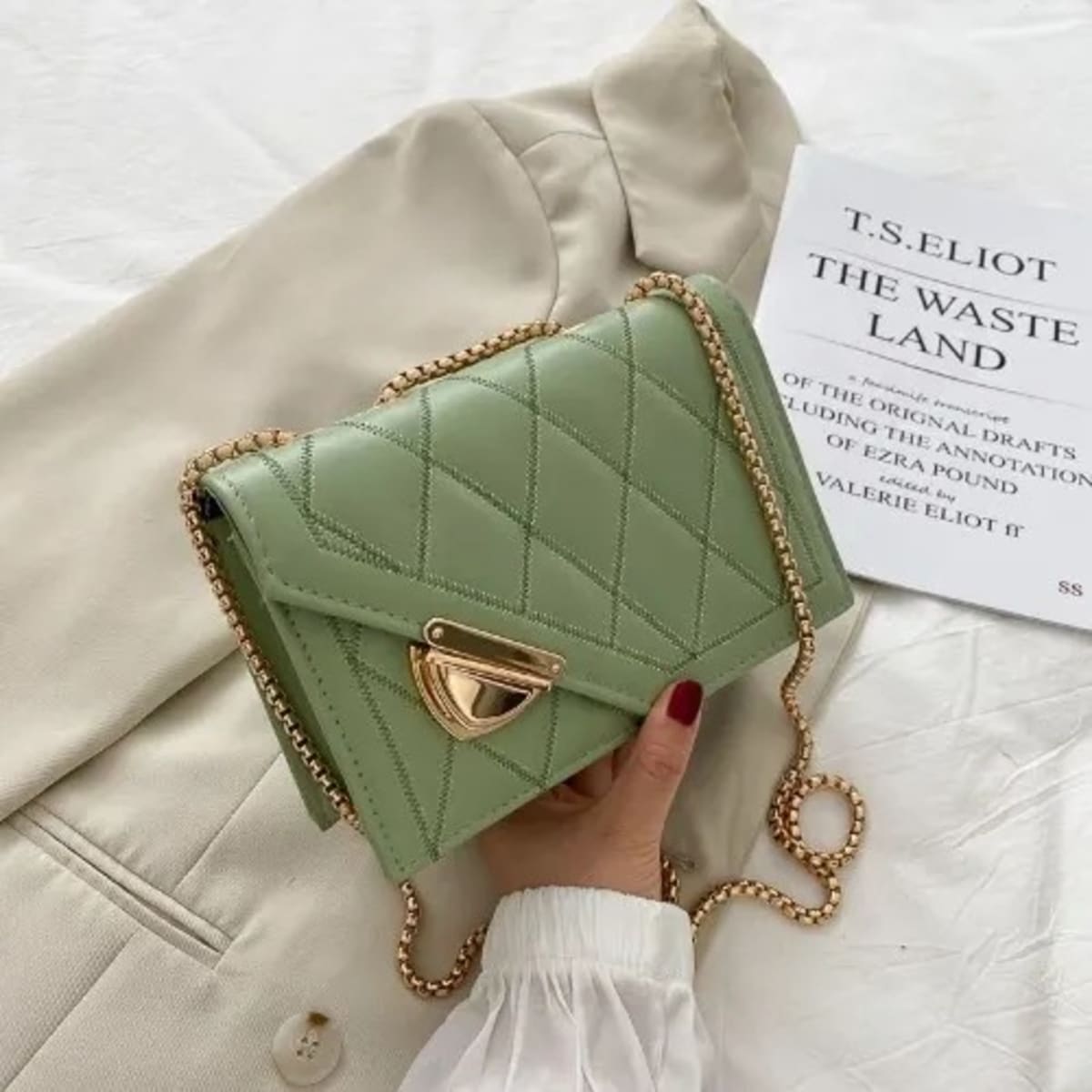 Leather land on sale ladies bag