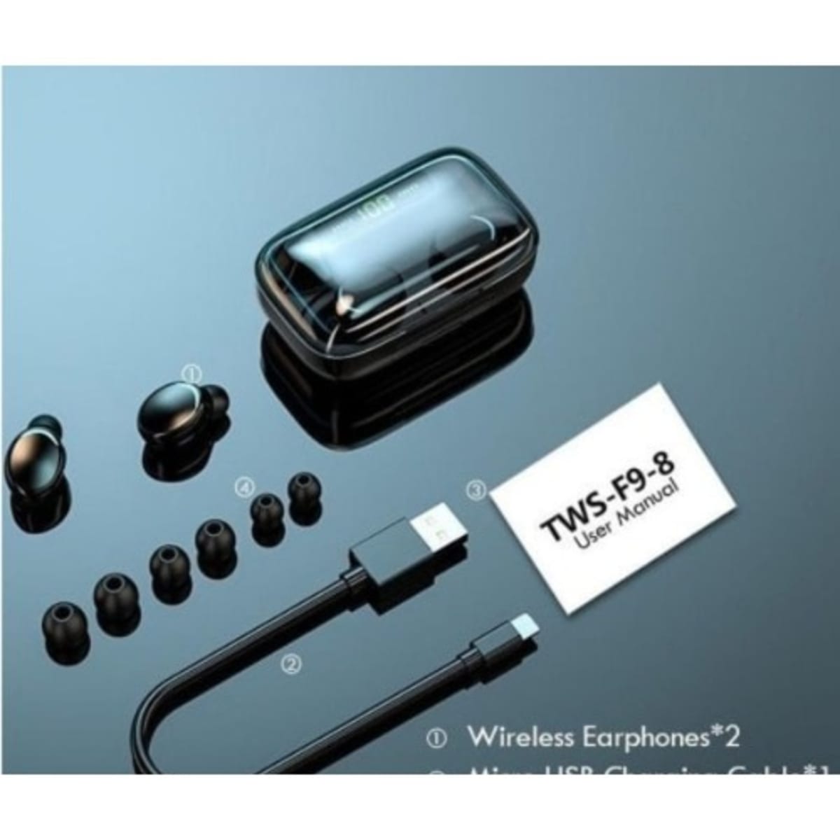 F9 wireless bluetooth 2025 headset
