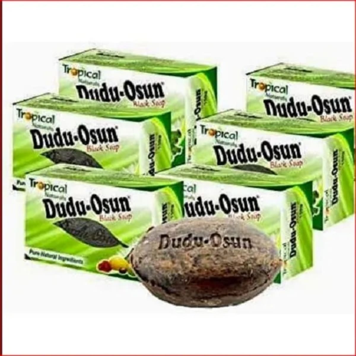 Dudu Osun Black Soap Set Of 6 150g Konga Online Shopping