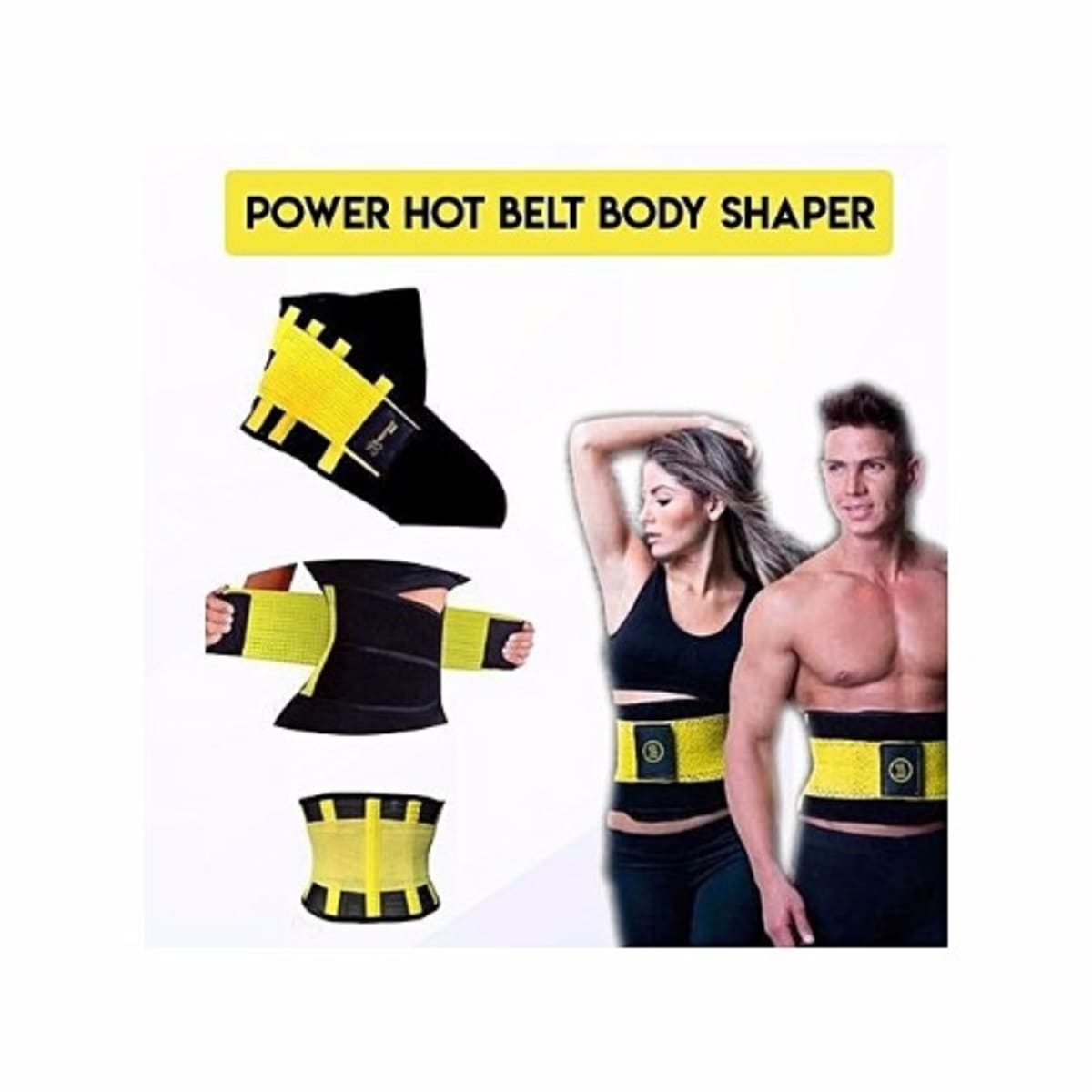 Fashion Front Hot Shapers Power Belt - Varies In Colour