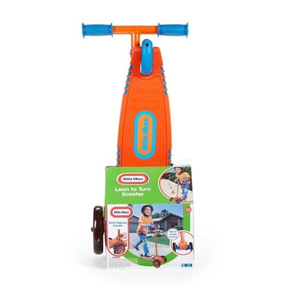 Little tikes lean online to turn scooter