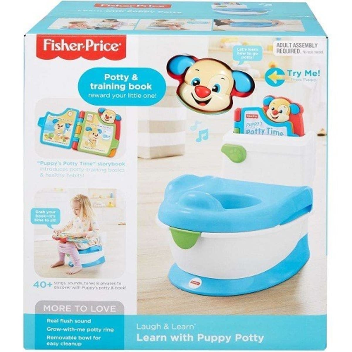 Fisher price laugh and learn sales puppy potty