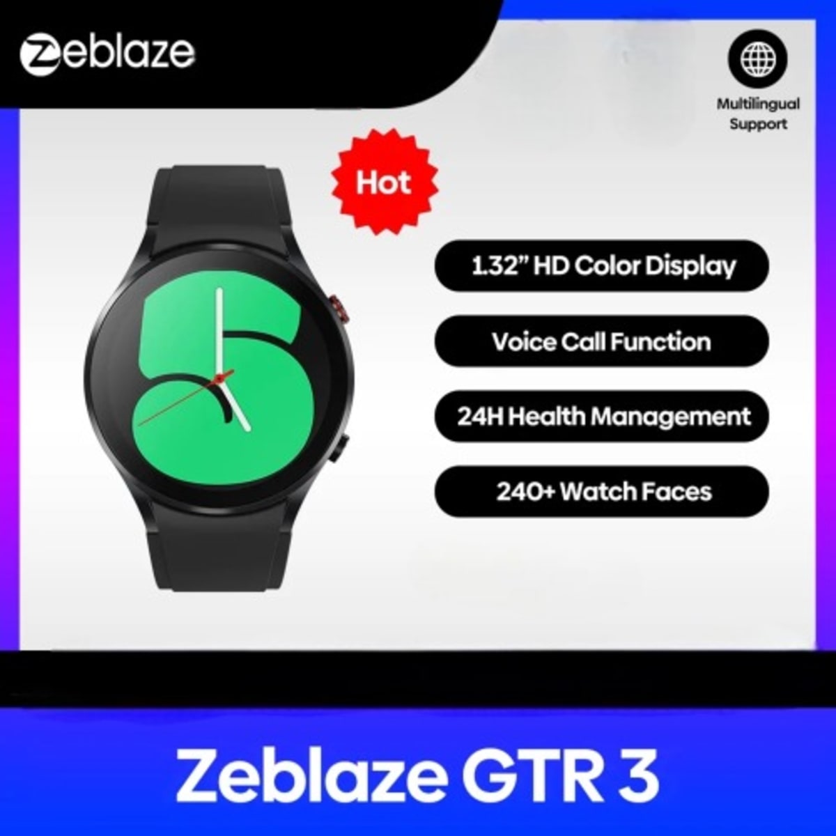 Zeblaze gtr store watch faces