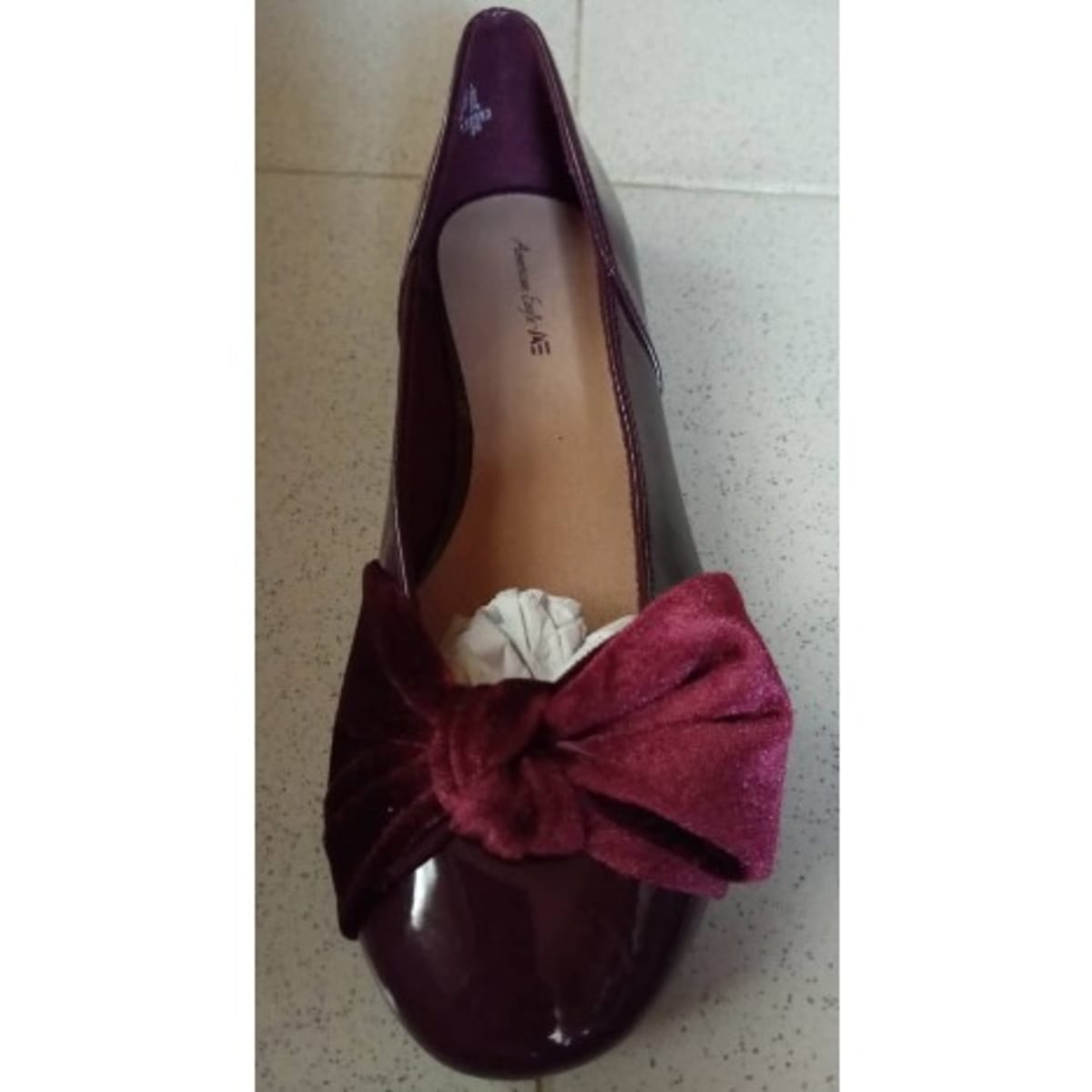 American Eagle Big Girls Flat Dress Shoes Wine Konga Online