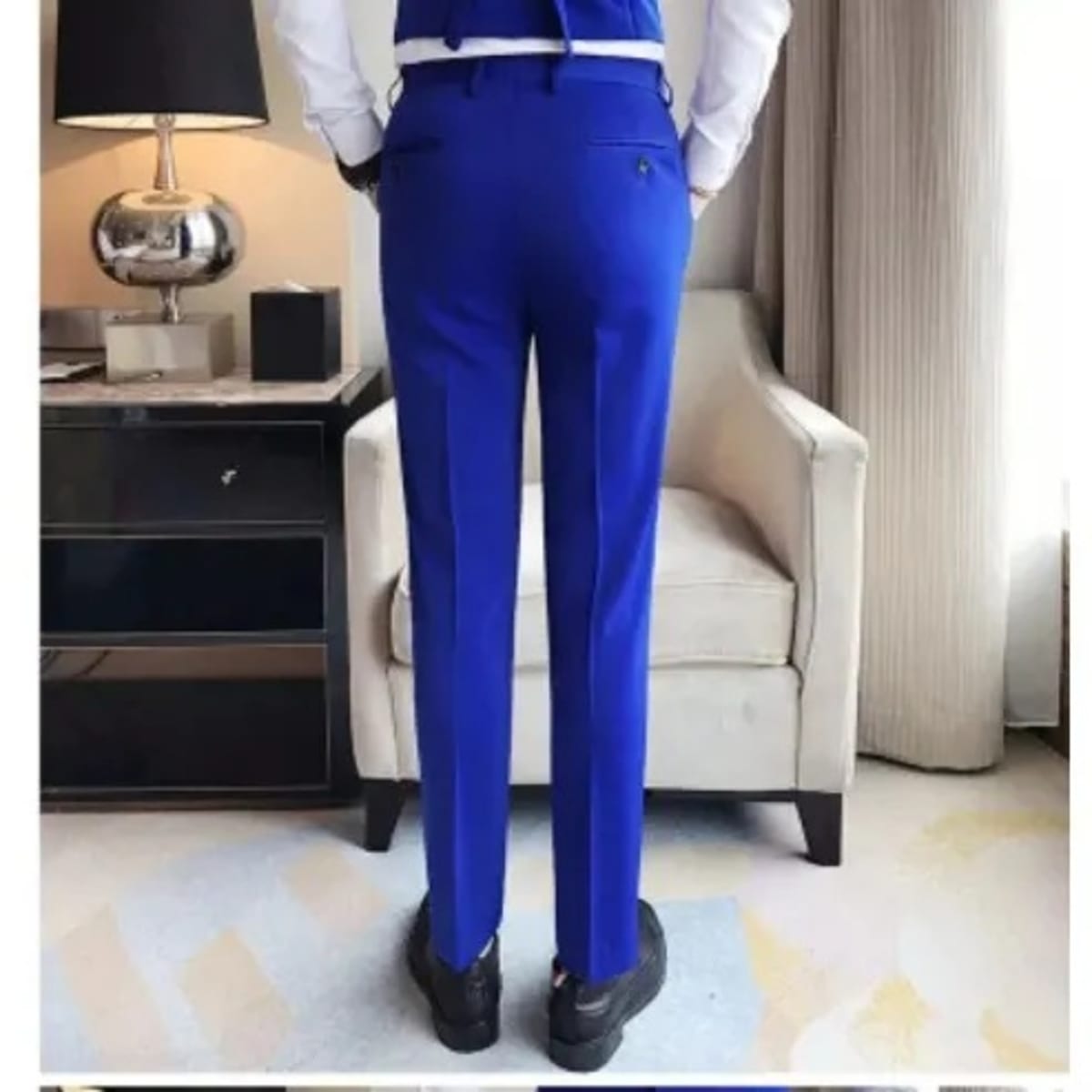 Buy Louis Philippe Blue Trousers Online  715101  Louis Philippe