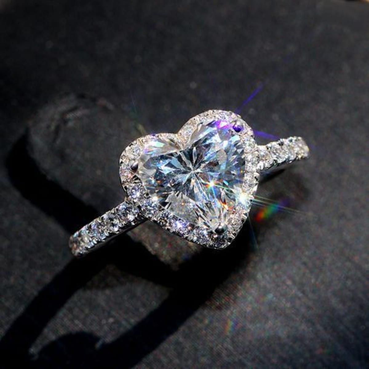 Uni Diamond Engagement Ring For Women Konga Online Shopping