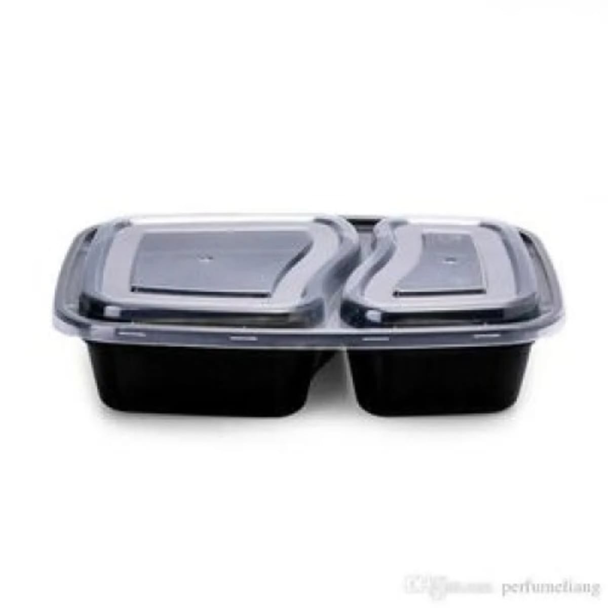 Wholesale Disposable Takeaway PP Two-compartment Food