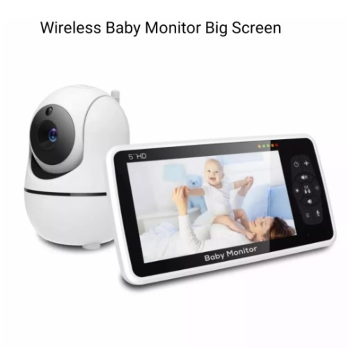 Big screen deals baby monitor