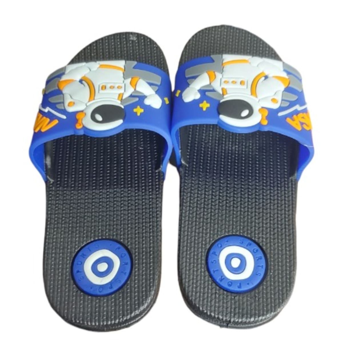 Boys blue sale slippers